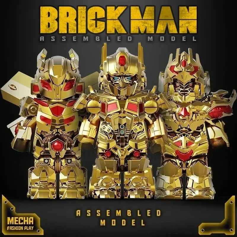 Transformers Optimus Prime Blocks MOC Small Grain Megatron Children's Assembly Toy Bumblebee Model Desktop Ornament Gift