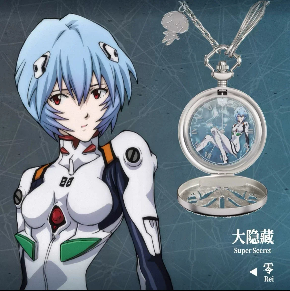 In stock genuine EVA Neon Genesis Evangelion Blind Box Time Repair Plan Series Watch Decor Ornaments Anime Birthday Gift Toys