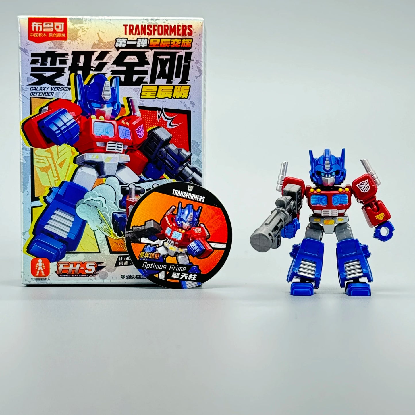 Hot Sale Blokees Transformers Defender Version 5.5cm V1 V2 Optimus Prime Megatron Ironhide Thundercracker Robot Toys Kids Gifts