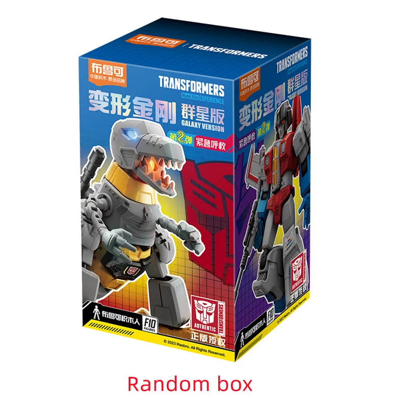 Animated movies Transformers One Building Blocks Blokees Optimus Prime Megatron Action Toy Figurine Kids Collections Gift