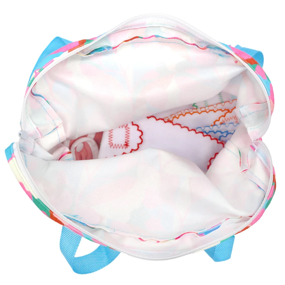 Alpaca Style Dolls Out Going Carry Bag 43-45cm Newborn Doll Clothes Accessories Christmas Birthday Gift18 Inch Doll Backpack Bag