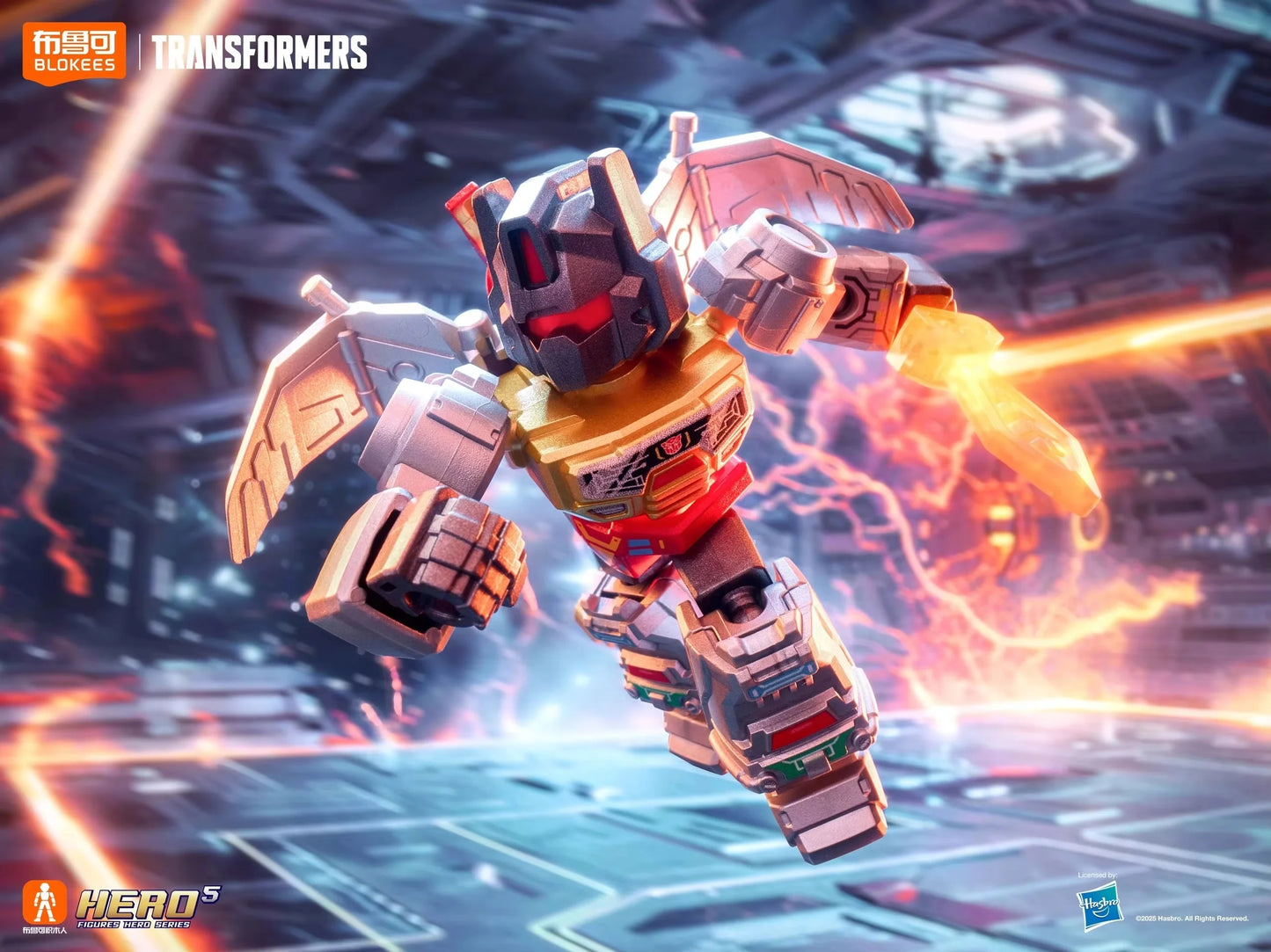 Hot Blokees Transformers Defender Version 1234 Starry Edition Blind Box All Series Hidden Robot Assembly Model For Kids Toy Gift