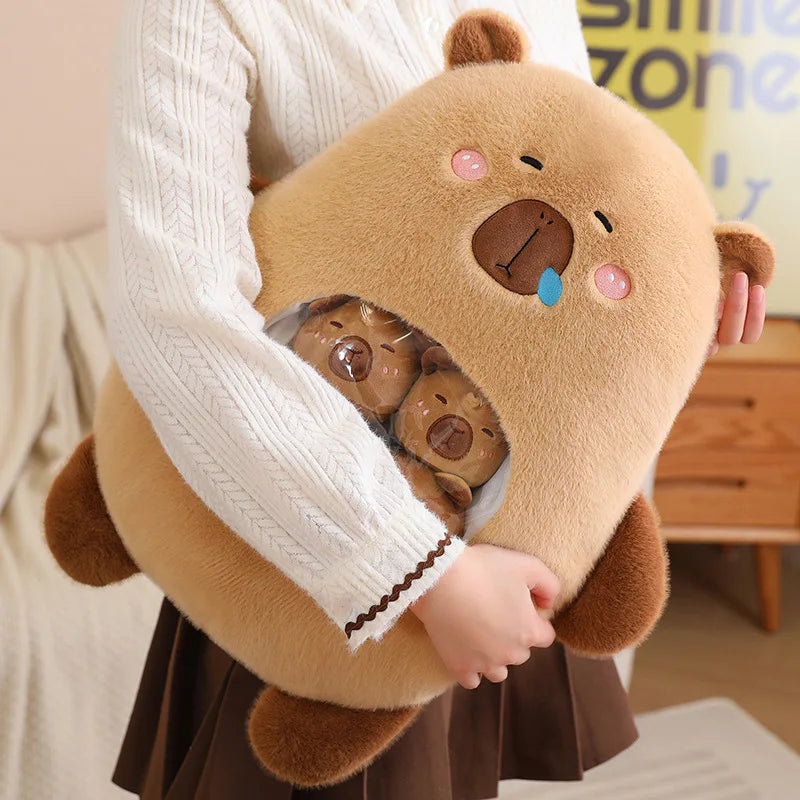 50cm Capybara Plush Pillow Cute Stuffed Animal Koala Dino Capibara Plushies Large Hug Pillow Cushion Xmas Gift