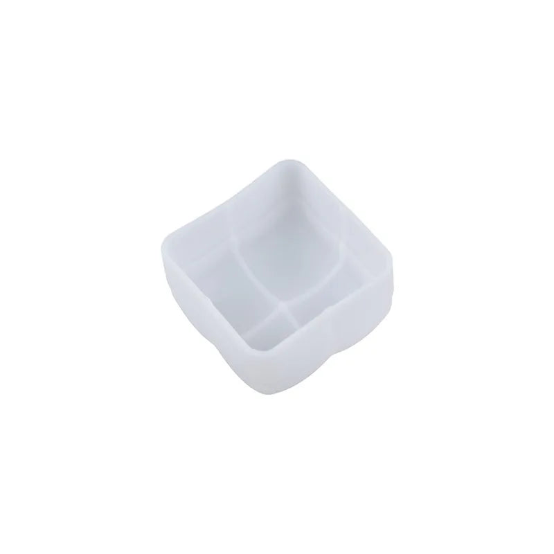 Food Toy Squeeze Mould Toast Handmade Molds DIY Cartoon Bear Slow-Rebound Stress Relief Squeeze Fun Rectangular Silicone Mold