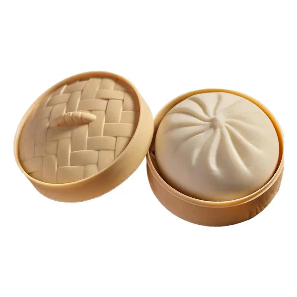 Colorful Dumpling Squishes Stress Balls Reusable Low Rebound Decompression Toys Unique Home Decoration Friend Birthday Gift