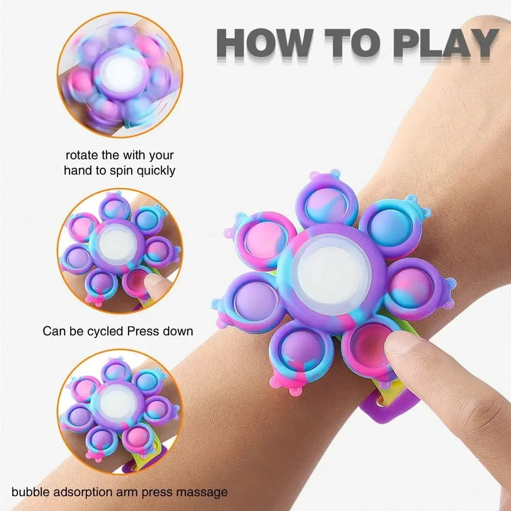 6-24pcs Random Fidget Toys Pop Mysterious Gifts Pack blind box Different Fidget Set Antistress Relief Toys for Children Adult
