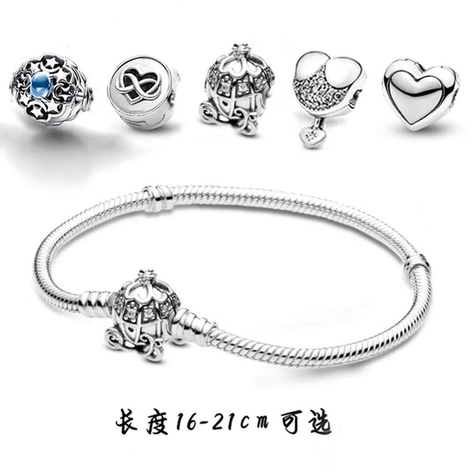 Versatile chain bracelet, women's crown, eternal knot, concentric elements, fashionable jewelry, birthday gift