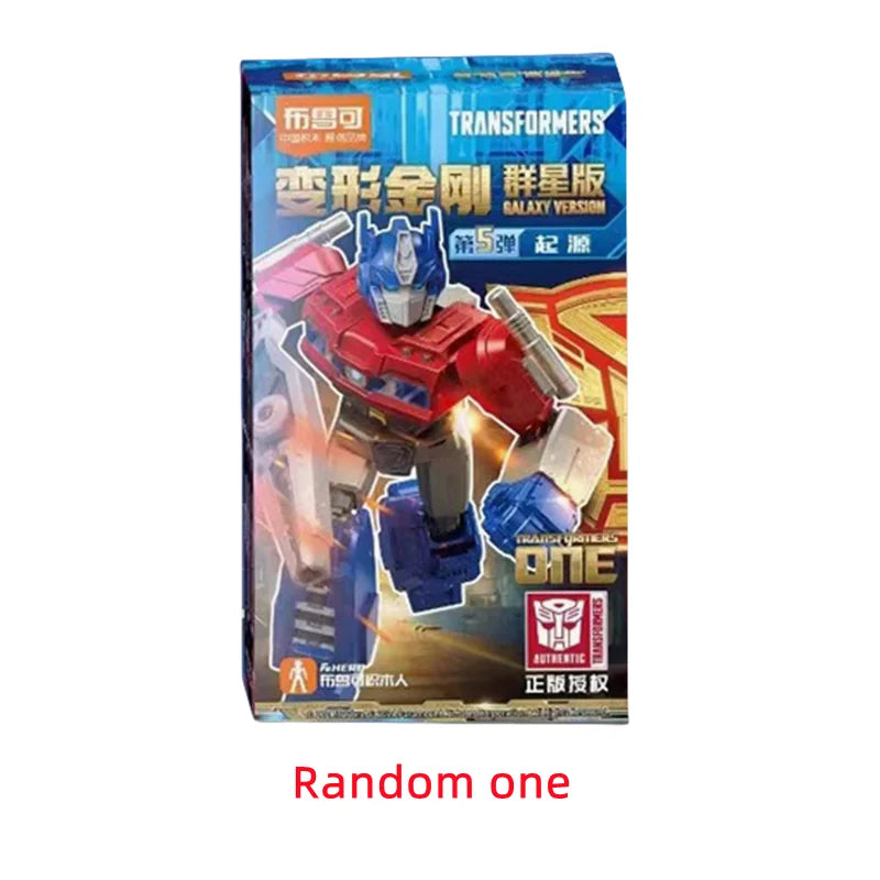 Animated movies Transformers One Building Blocks Blokees Optimus Prime Megatron Action Toy Figurine Kids Collections Gift