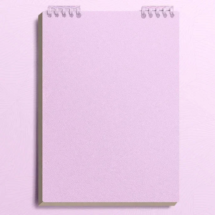 A5 60 Sheets Thick Notebook Spiral Binding Loose-leaf Notebooks with Lines Pages