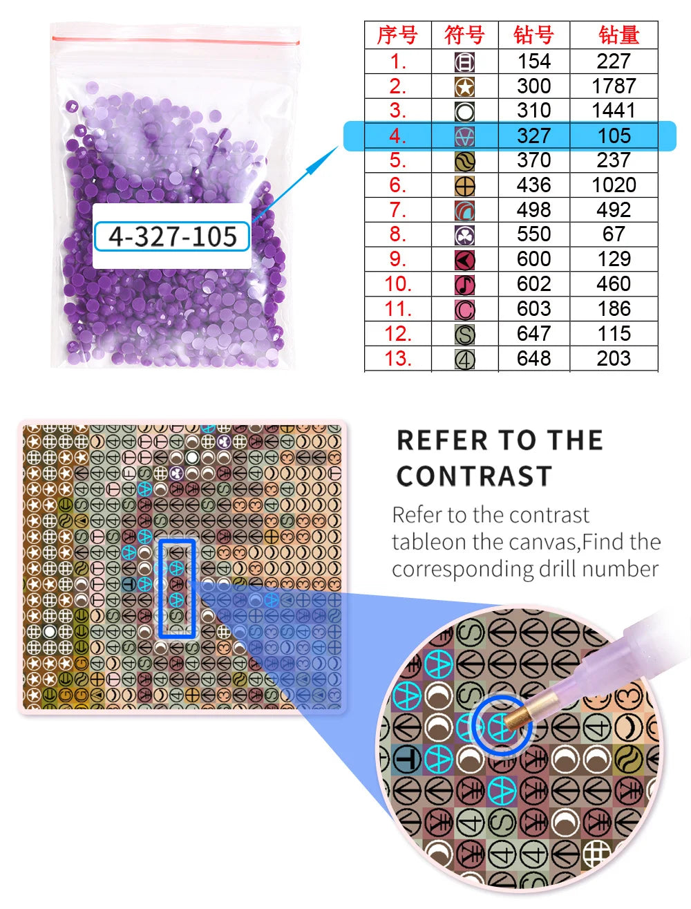 5D DIY Diamond Painting Cute French Bulldog Rose Hand Tattoo Art Crystal Round Diamond Painting Kit Home Decor