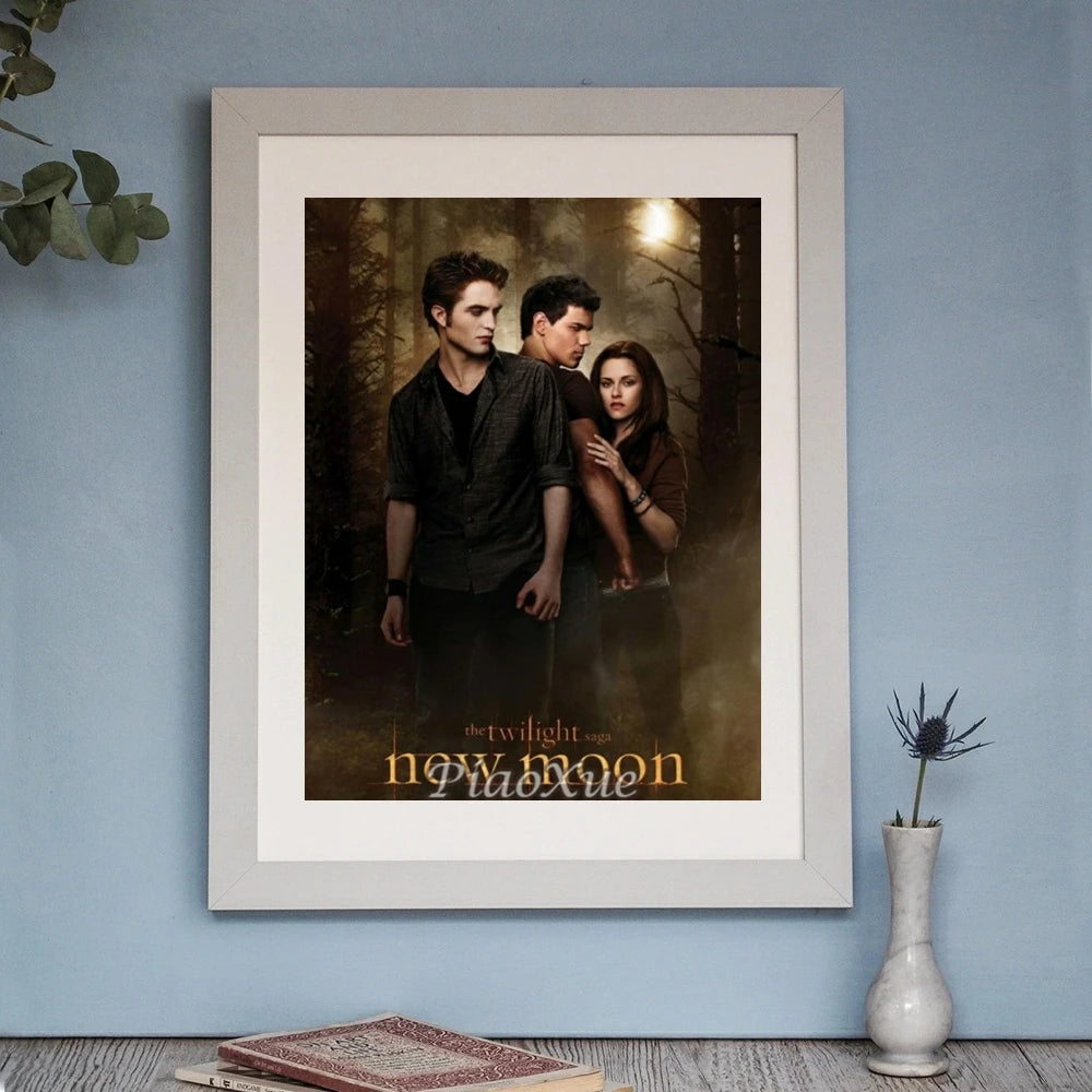 5D DIY  Diamond Painting  Twilight Movie Poster TV  Drama Cross Stitch Kit Embroidery Mosaic Home Decor Art diamond art painting