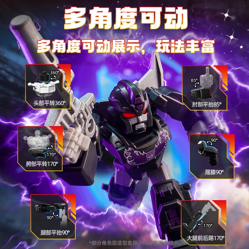Blokees Transformers Grimlock Dinobots Starscream Optimus Prime Defender Version Transformation Bumblebee Robot Collection Toy