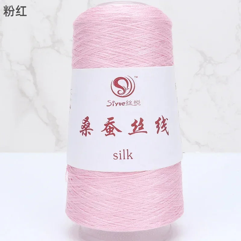 Real Silk Yarns for Knitting and Crochet