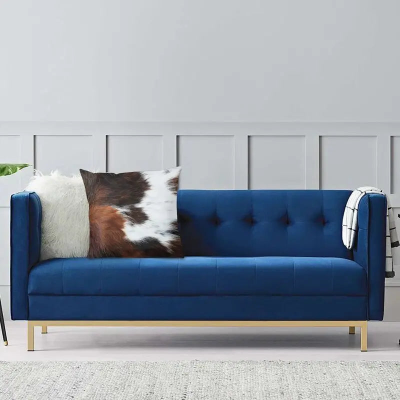 Hot Sale Scottish Highland Cow Cowhide Texture Cushion Cover 3D Print Animal Hide Leather Throw Pillow Case Sofa Car Home Decor
