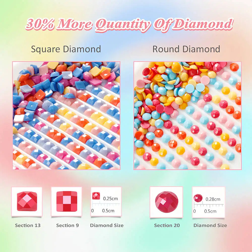 EverShine DIY 5D Diamond Mosaic Ballet Girl Full Drill Embroidery Butterfly Diamond Art Painting Kit Portrait Handicrafts Gift