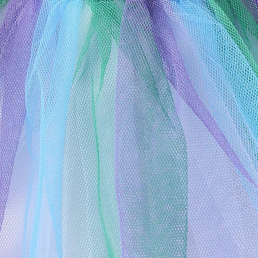 Cute Princess Tutu Skirt American 18 Inch Girl Doll Tulle Dress Children Toys Ours & Generation Dolls Cute Skirt Accessories