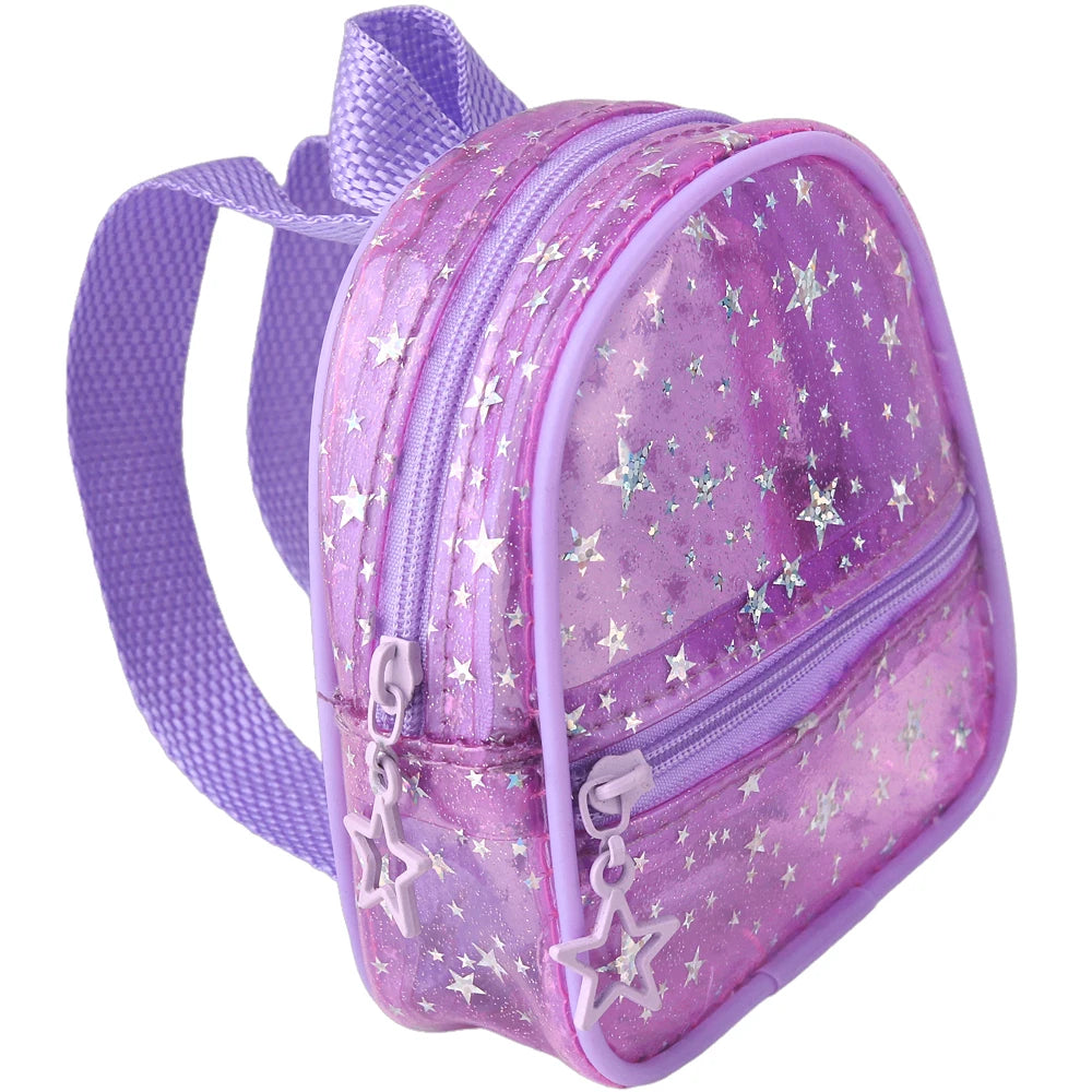 43 cm Baby Doll Cute Backpack Ours & Generation American 18 Inch Girl Doll Children Toys Dolls Accessories Cartoon Schoolbag