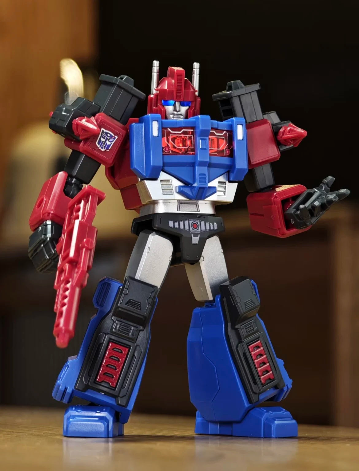 Blokees Transformers One Anime Movies Optimus Prime Bumblebee Starscream Soundwave Shockwave Cartoon Anime Robot Assembled Toy