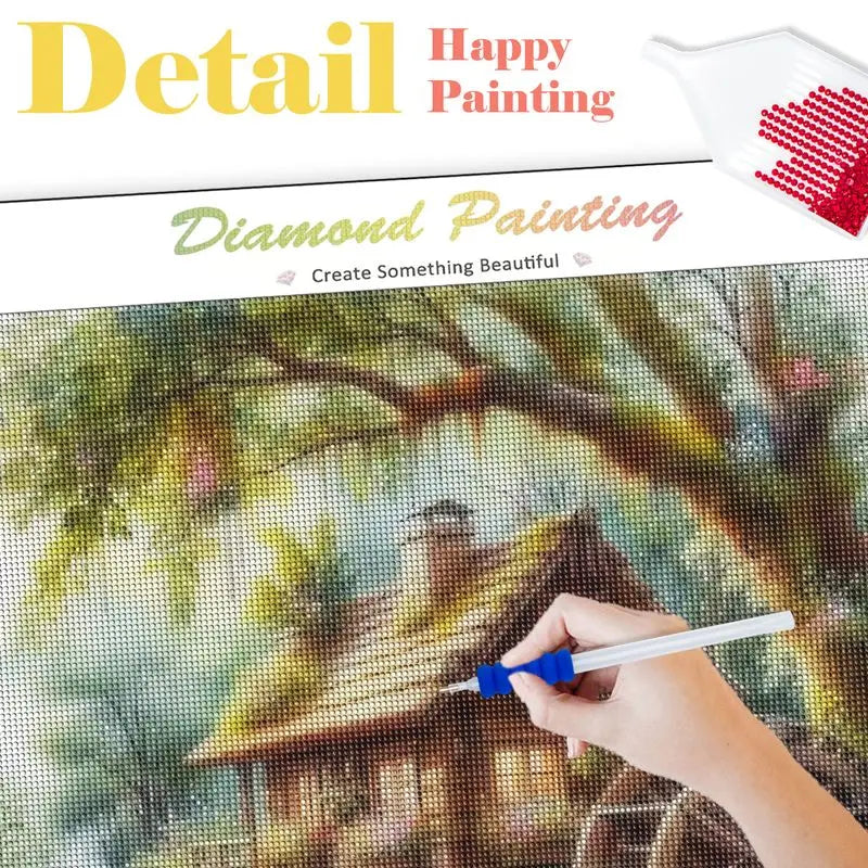 CHENISTORY Diamond Painting 5d Landscape Full Square Diamond Embroidery Mosaic Handicraft Wall Art  Decorations For Home