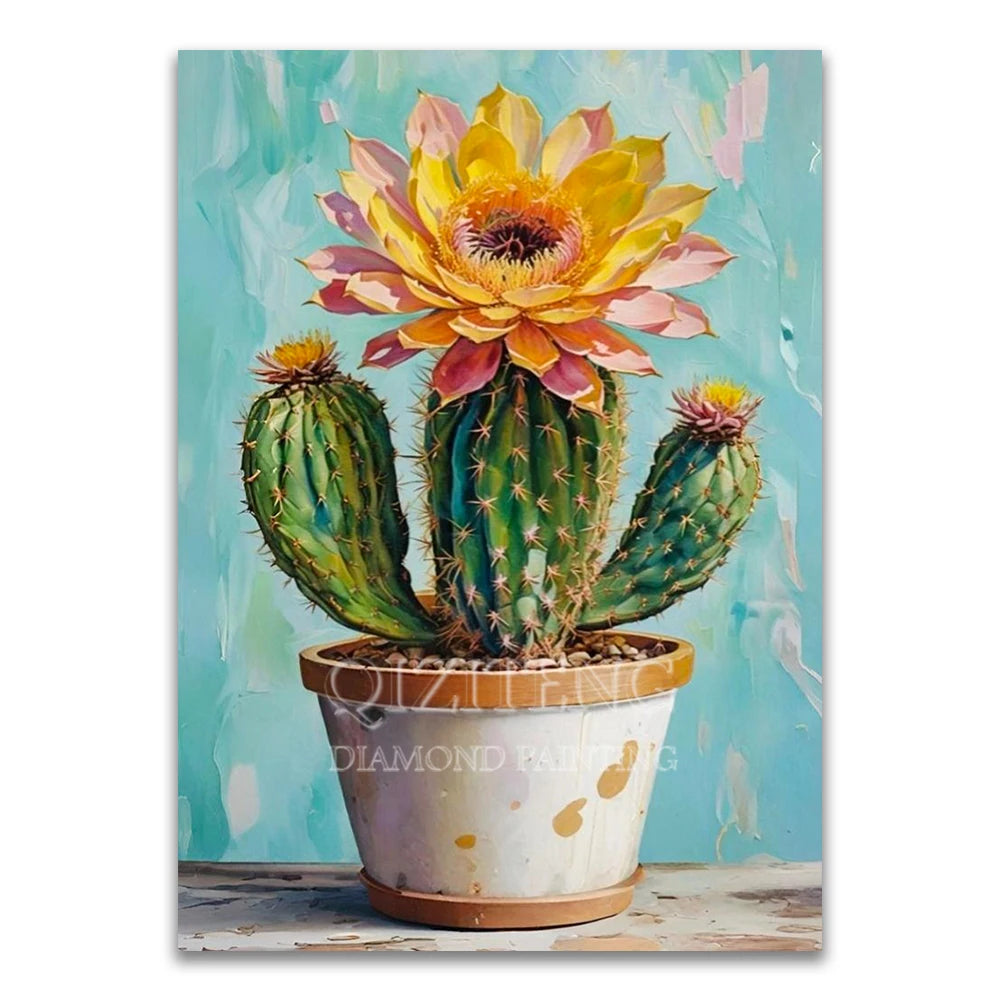 5D Diamond Painting Bouquet in Cup Color Flower Art Full Diamond Mosaic Cross Stitch DIY Modern Home Decor New Arrivals 2025