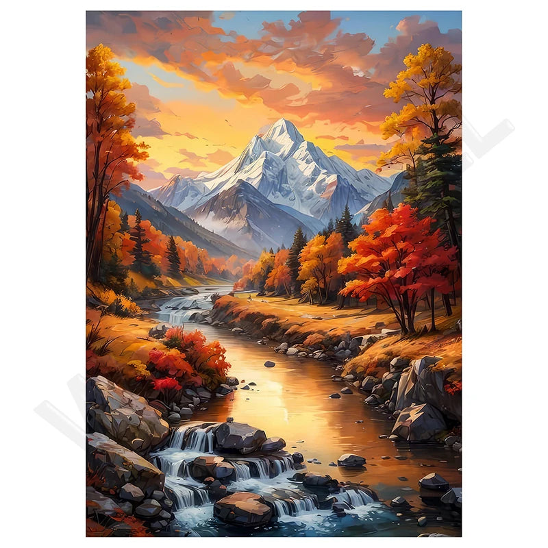 New 5D Diy Diamond Paintings 30x40 cm Mosaic Wall Diamond Art Painting Kits Embroidery Full Crystal Accessories New 2025 Paint