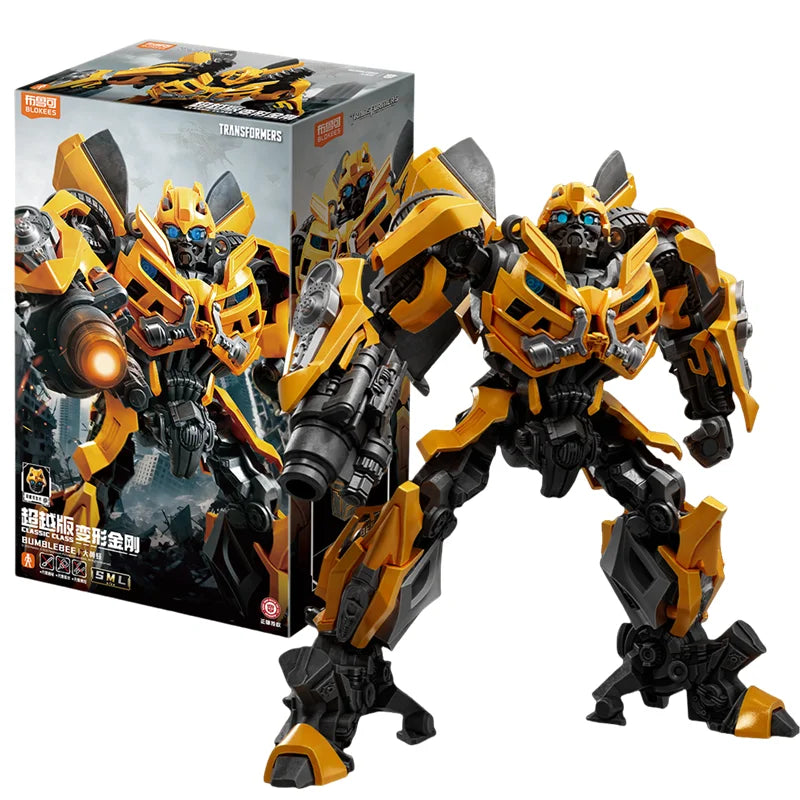 Original Blokees Transformers Optimus Prime The Fallen Shockwave Building Block Sentinel Prime Megatron Scourge Movie Toys Gifts