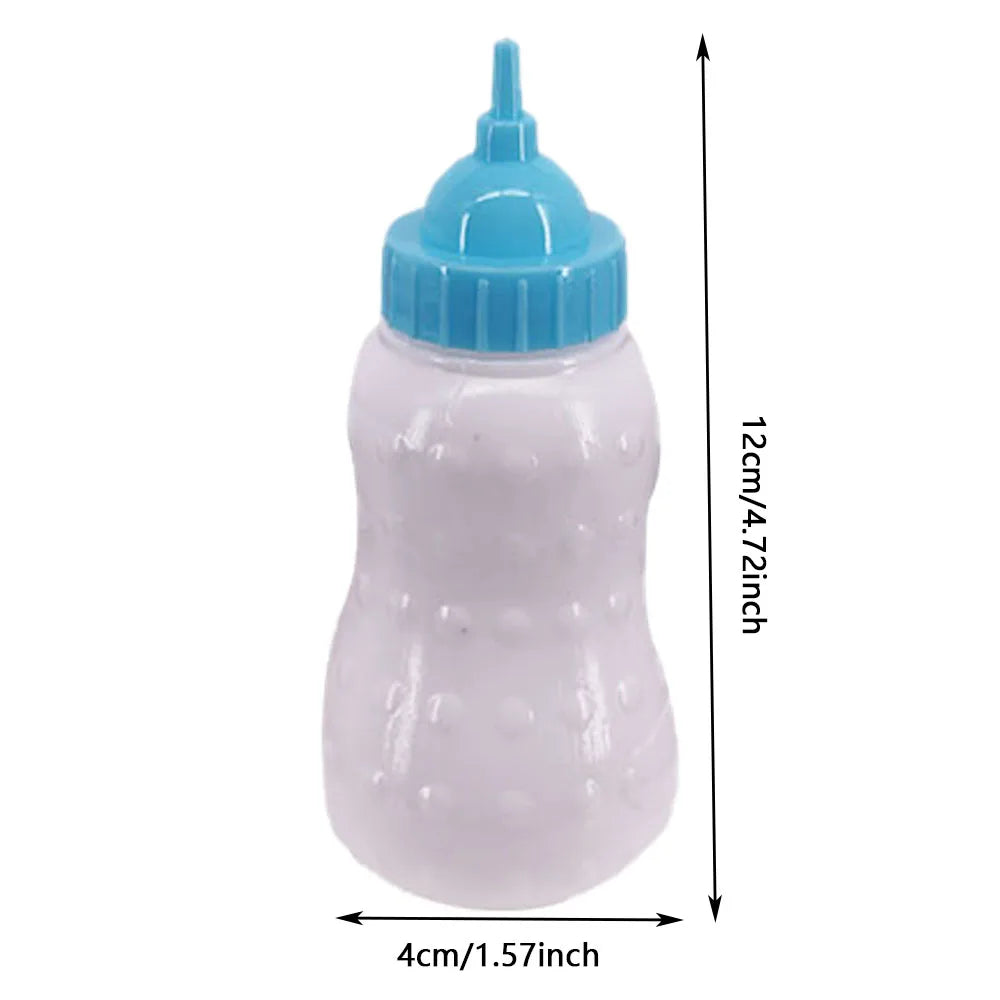 Doll Accessories Mini Diapers Milk Bottles Nipples Toothbrushes For 43CM Baby Doll&18Inch American Doll Accessories,DIY Toy Gift