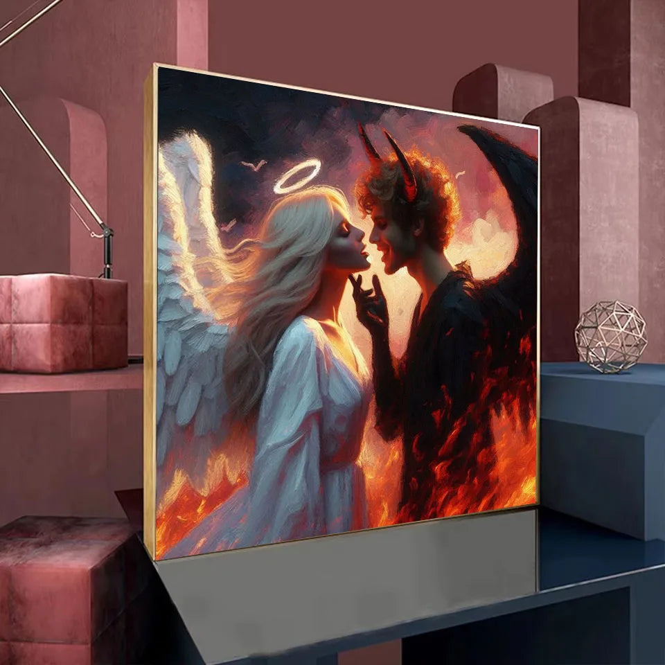 5d Diamond Painting Abstract Couple Portrait New Arrivals Diamond Mosaic Landscape Art Home Decor Diy Gift Rhinestone Pictures