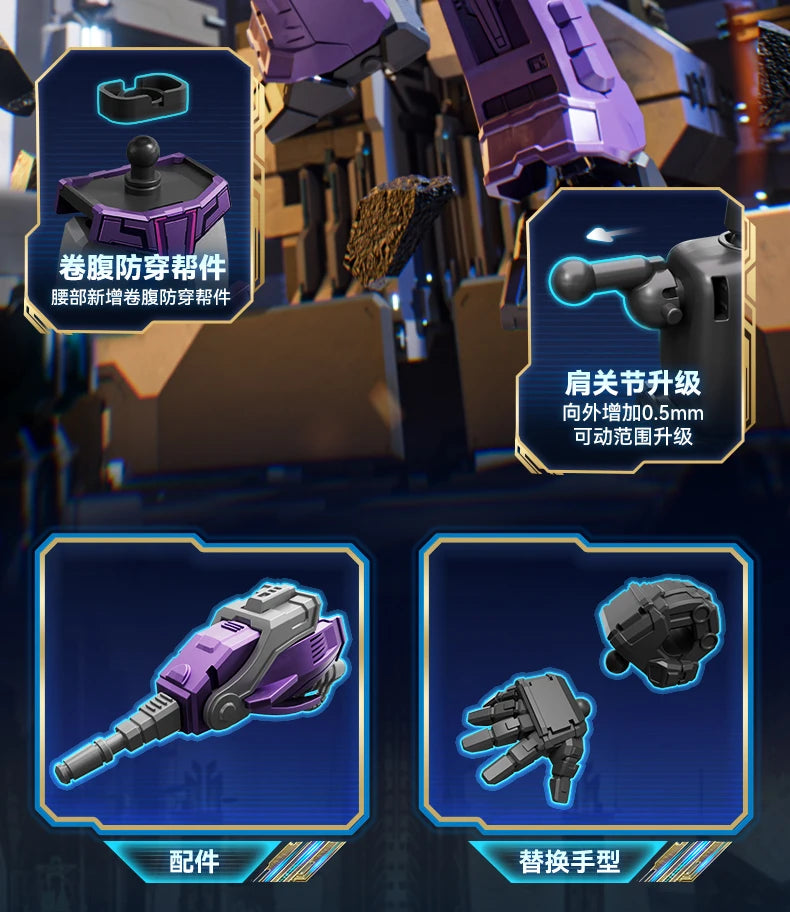 New BLOKEES Transformers Blocks Stars Version7-Shattered Dimensions Optimus Prime Movable Model Assembly Toys Children Gift