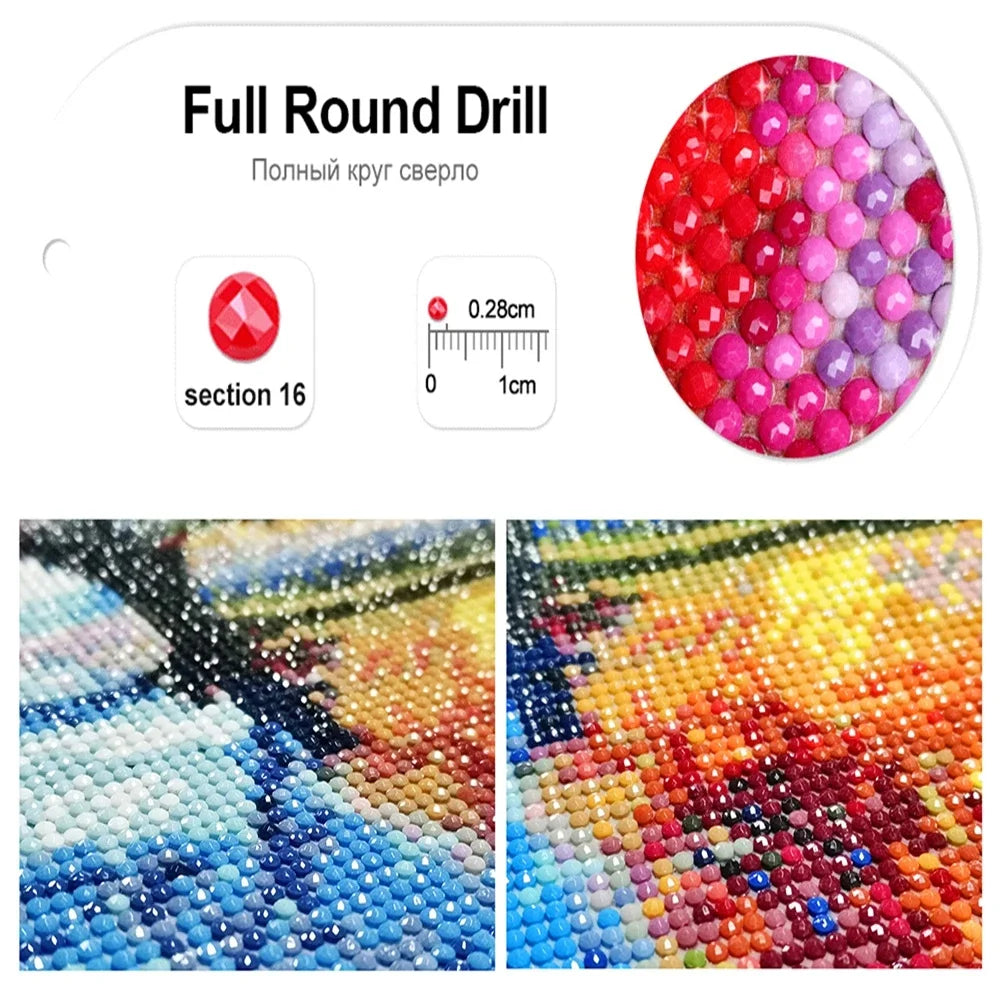 5D Diamond Art Painting Kits New 2024 Embroidery Jewelry Mosaic Cross Stitch Pikachu Bulbasaur Home Decor Children's Gift Crafts