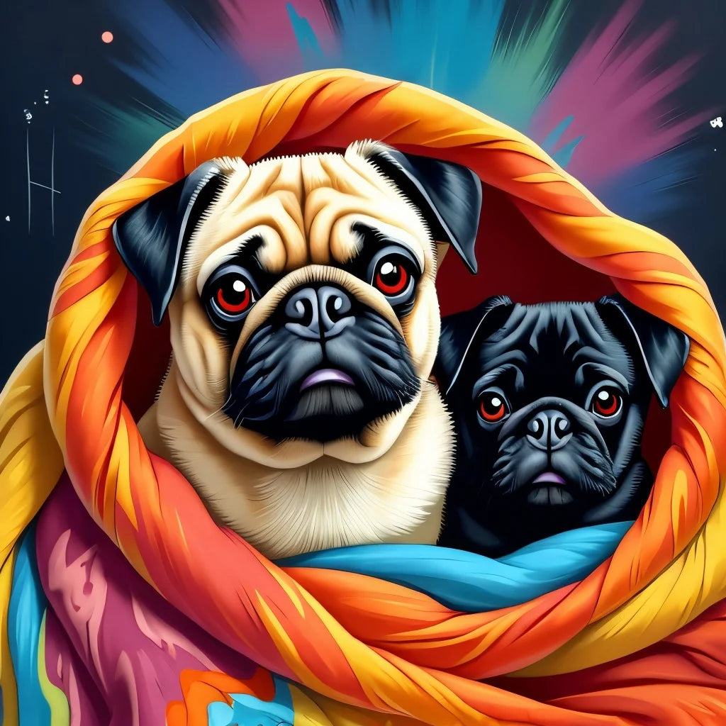 5D DIY Diamond Painting Cute French Bulldog Rose Hand Tattoo Art Crystal Round Diamond Painting Kit Home Decor