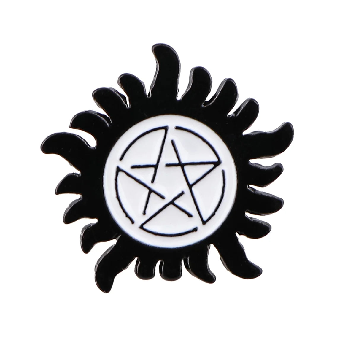 Classic TV Show Supernatural Brooches for Women Lapel Pins Badges on Backpack Clothing Accessories Creative Jewelry Fans Gift