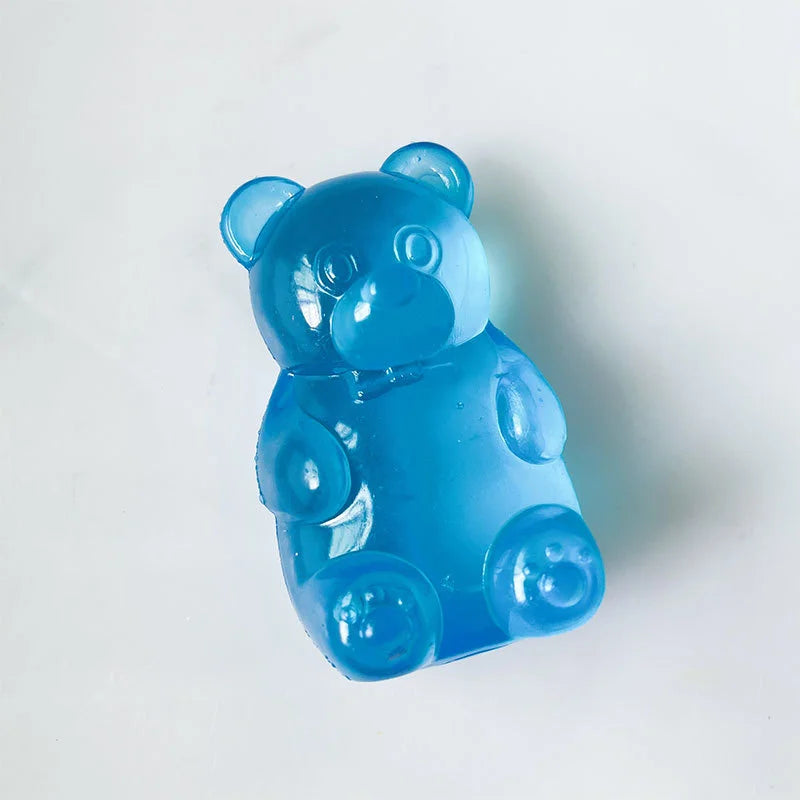 Squishy Bear Stress Ball - Soft Slow Rise Sensory Fidget Toy for Adults Kids Anxiety Relief, Squeeze Relax Gift