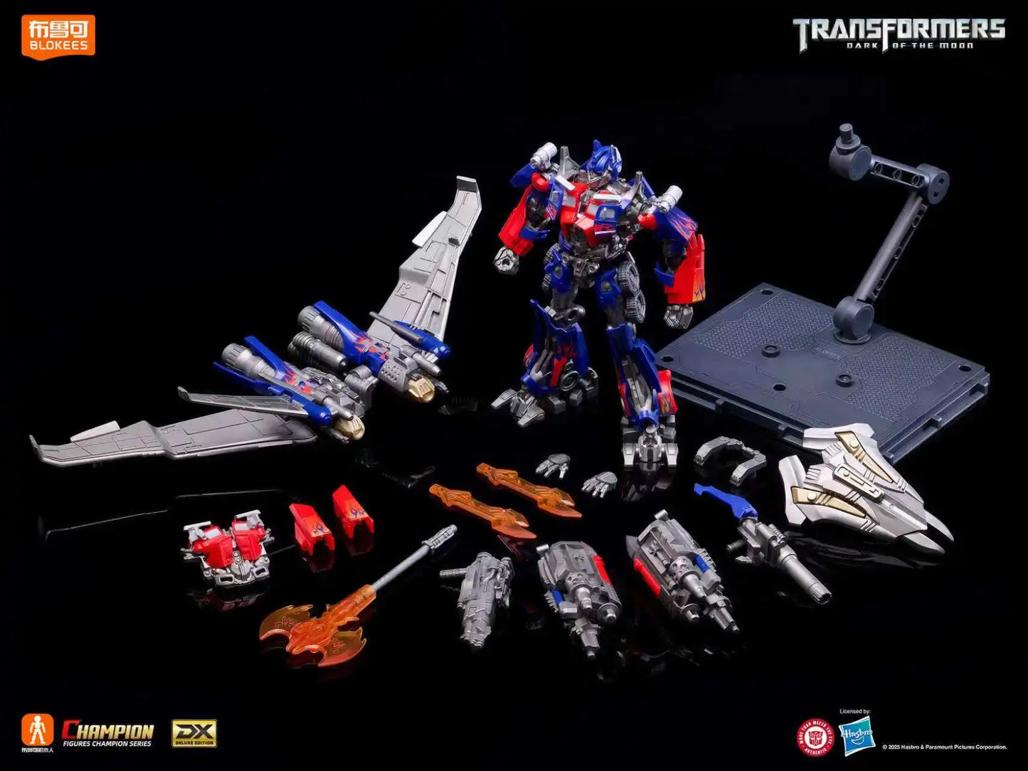 Original Blokees Transformers Optimus Prime The Fallen Shockwave Building Block Sentinel Prime Megatron Scourge Movie Toys Gifts