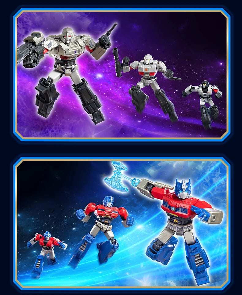 New BLOKEES Transformers Blocks Stars Version7-Shattered Dimensions Optimus Prime Movable Model Assembly Toys Children Gift