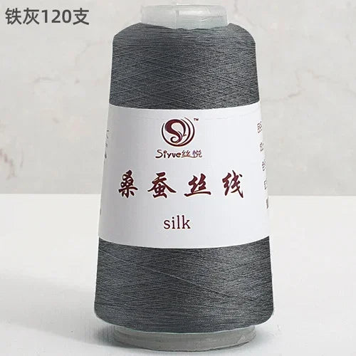 Real Silk Yarns for Knitting and Crochet