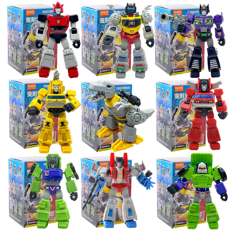 Animated movies Transformers One Building Blocks Blokees Optimus Prime Megatron Action Toy Figurine Kids Collections Gift