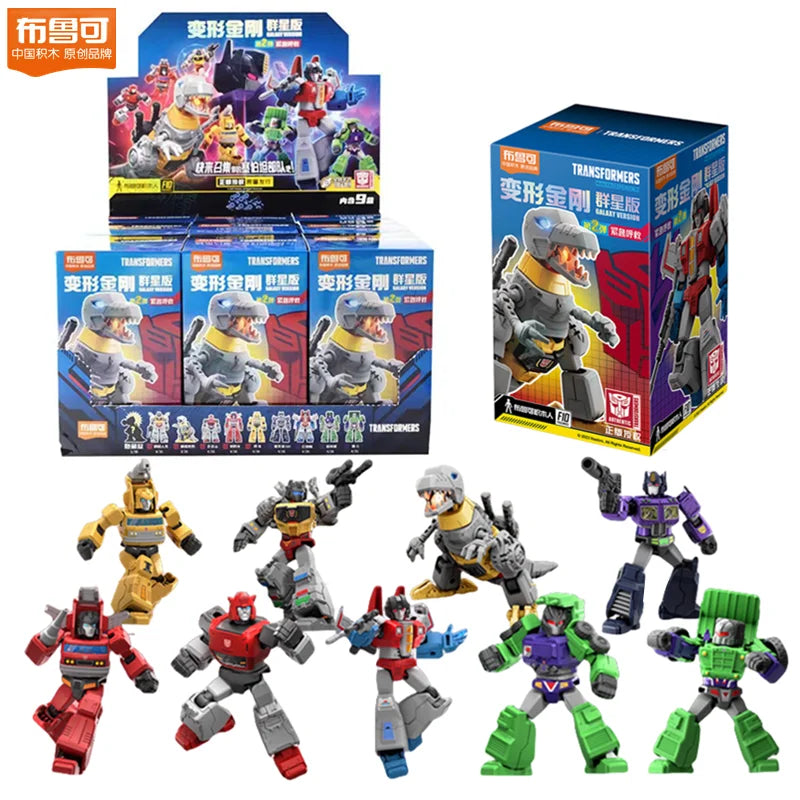 Animated movies Transformers One Building Blocks Blokees Optimus Prime Megatron Action Toy Figurine Kids Collections Gift