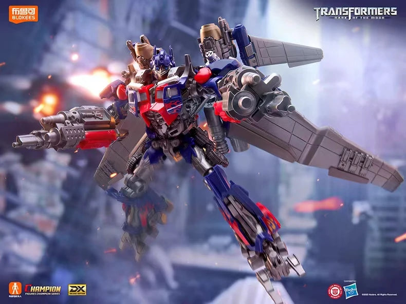 Original Blokees Transformers Optimus Prime The Fallen Shockwave Building Block Sentinel Prime Megatron Scourge Movie Toys Gifts