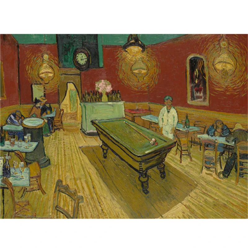 5D Diamond Painting by Number Van Gogh Starry Night Famous Art Picture Set for Embroidery Cross Stitch Home Decorations Gifts