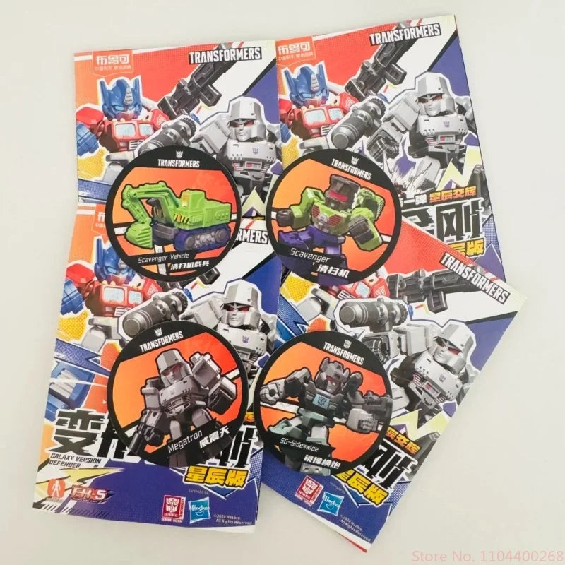 Hot Sale Blokees Transformers Defender Version 5.5cm V1 V2 Optimus Prime Megatron Ironhide Thundercracker Robot Toys Kids Gifts