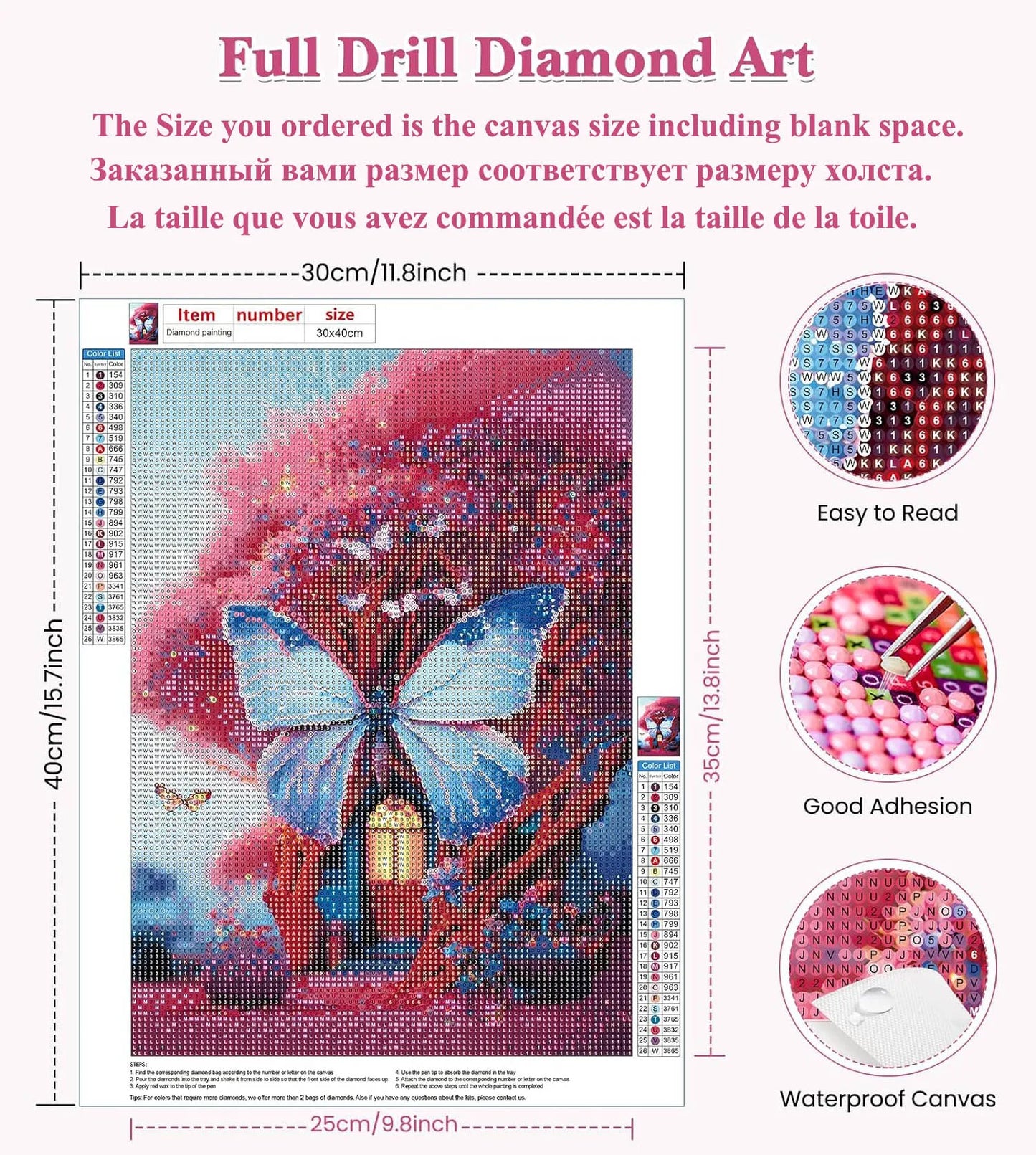 5D Diamond Painting Goth Girls Wonderland Collection Bizarre Art Full Square Diamond Embroidery Cross Stitch Diamond Mosaic Kit