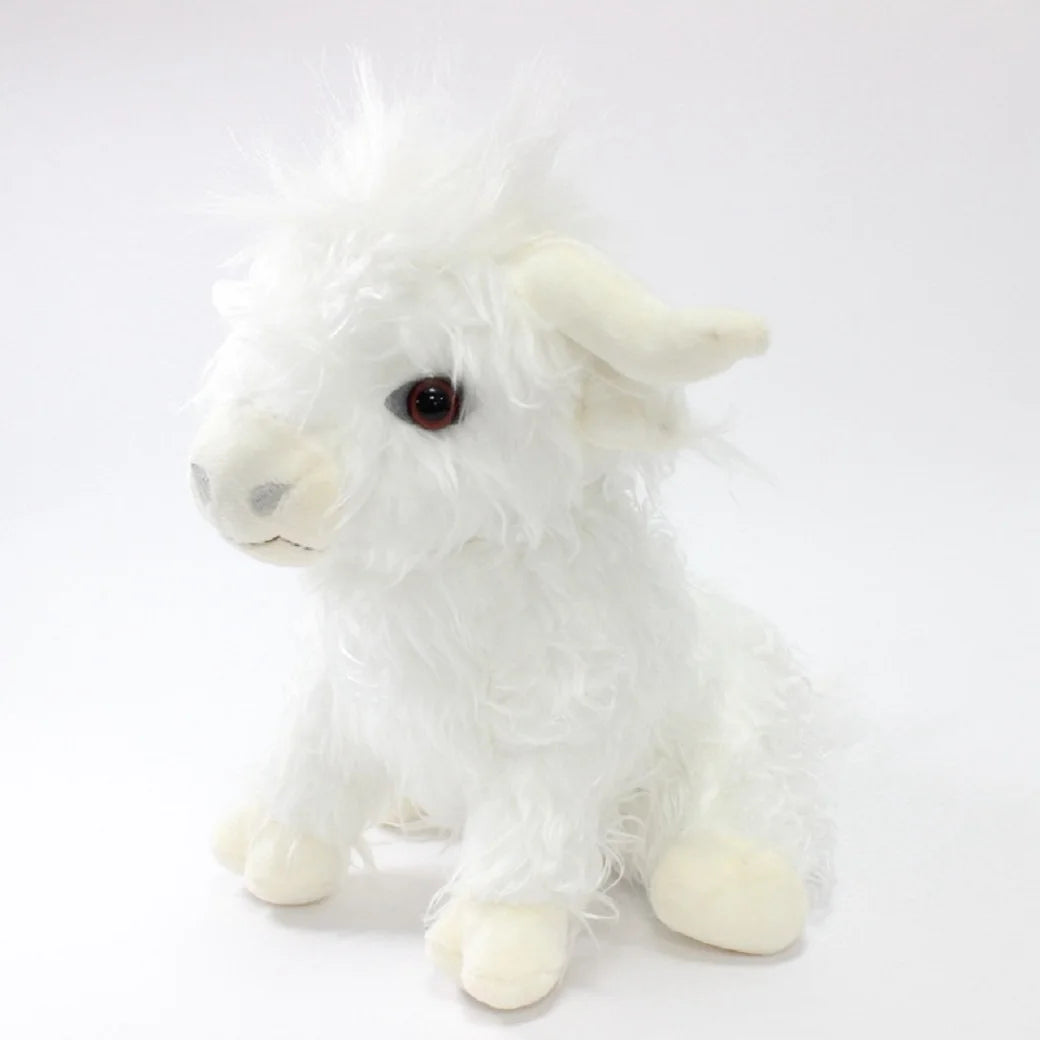 Cute Highland Cow Plush Toys Stuffed Animal Toy Dolls Simulation Long Hair Cow Plush for Kids Birthday Gift Home Decoration