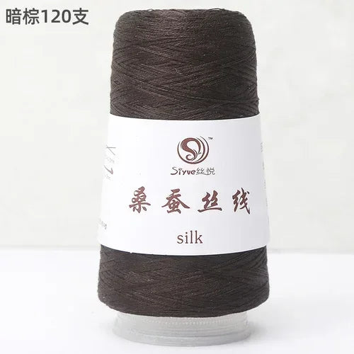 Real Silk Yarns for Knitting and Crochet