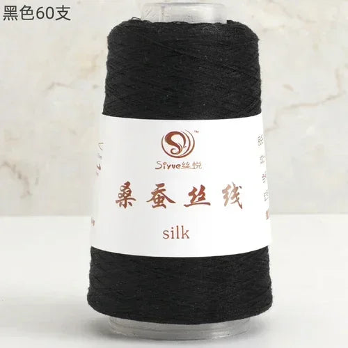 Real Silk Yarns for Knitting and Crochet