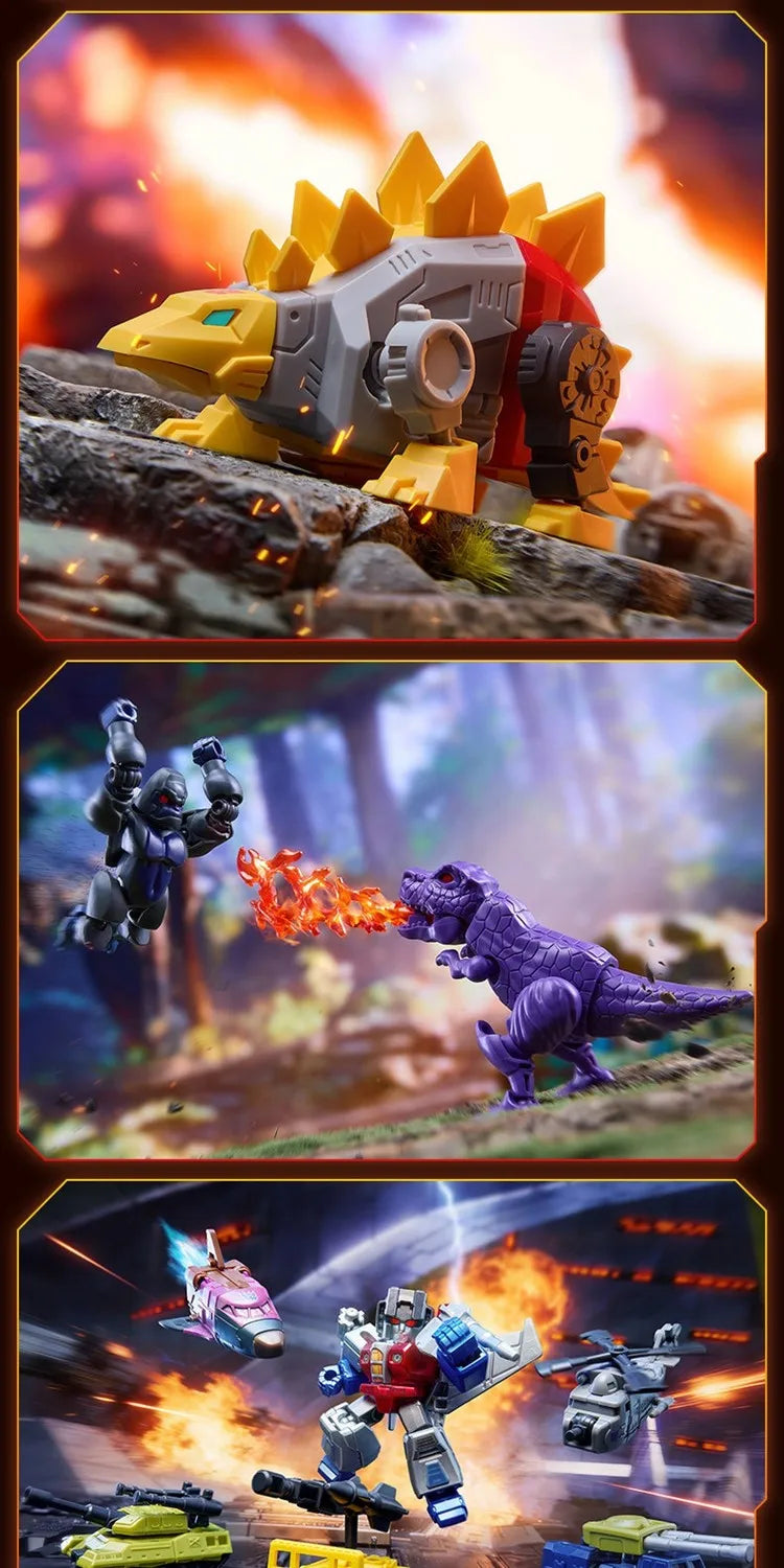 Original Blokees Transformers Starry Edition Vol.6 Optimus Prime Megatron Vortex Brawl Swindle Armored Robot Blind Box Toy Gifts