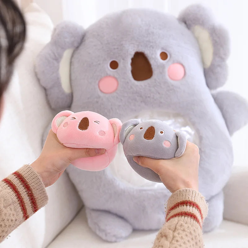 50cm Capybara Plush Pillow Cute Stuffed Animal Koala Dino Capibara Plushies Large Hug Pillow Cushion Xmas Gift