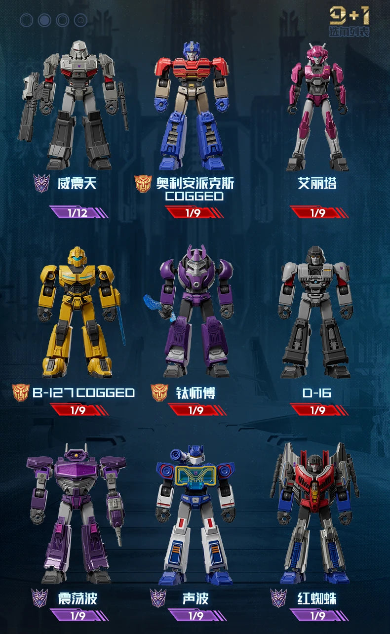 New BLOKEES Transformers Blocks Stars Version7-Shattered Dimensions Optimus Prime Movable Model Assembly Toys Children Gift