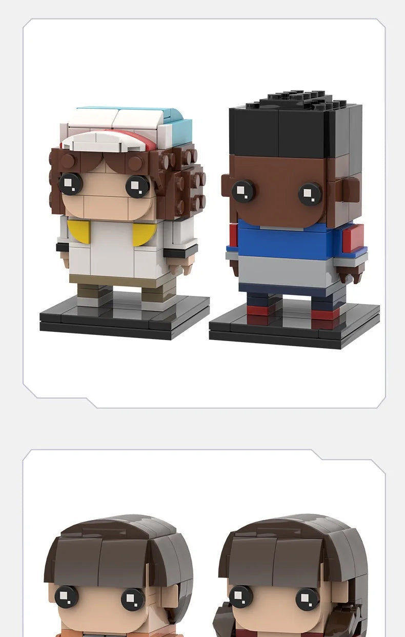Brick Head Z model building toys, creative home decorations, building blocks sets, children's birthday gifts, educational toys
