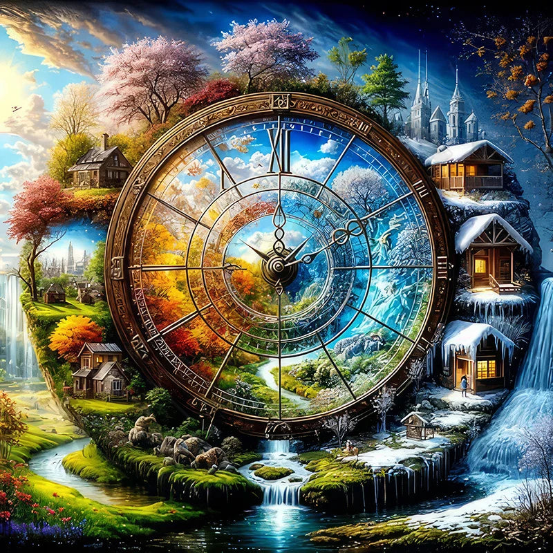 5D Diy Diamond Paintings Kits New 2025 Accessories 30x30 cm Wall Art Diamond Art Painting Kits Embroidery Full Crystal Mosaic